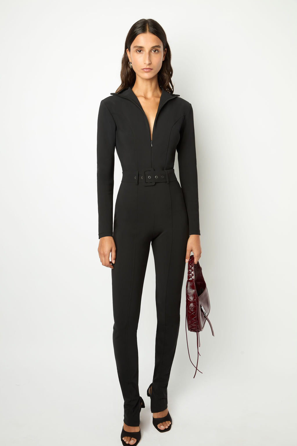 FANTOMETTE CATSUIT in black
