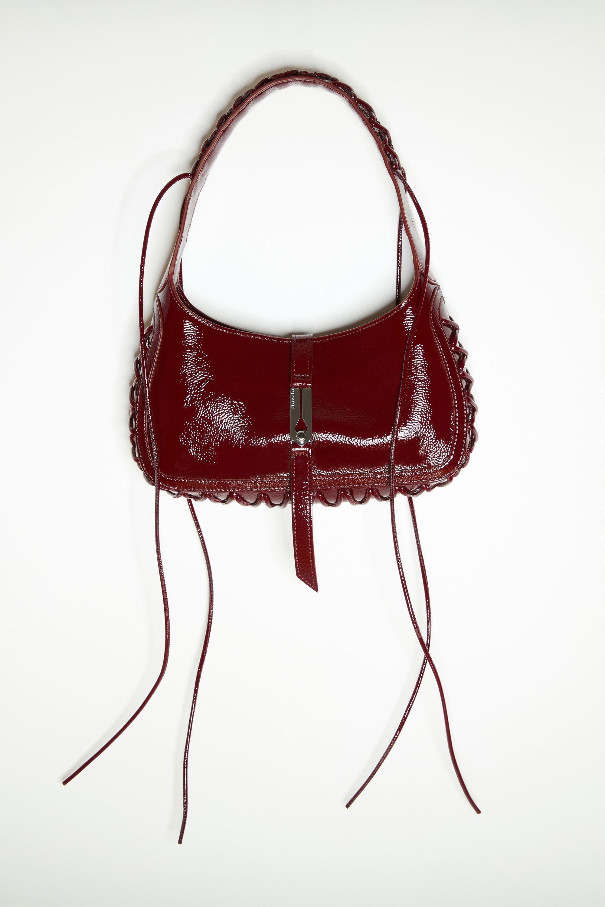 HEARTBREAKER BAG in glossy cherry red – Marcia Wear
