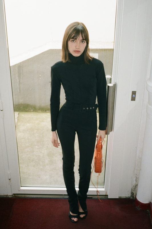 FANTOMETTE CATSUIT in black