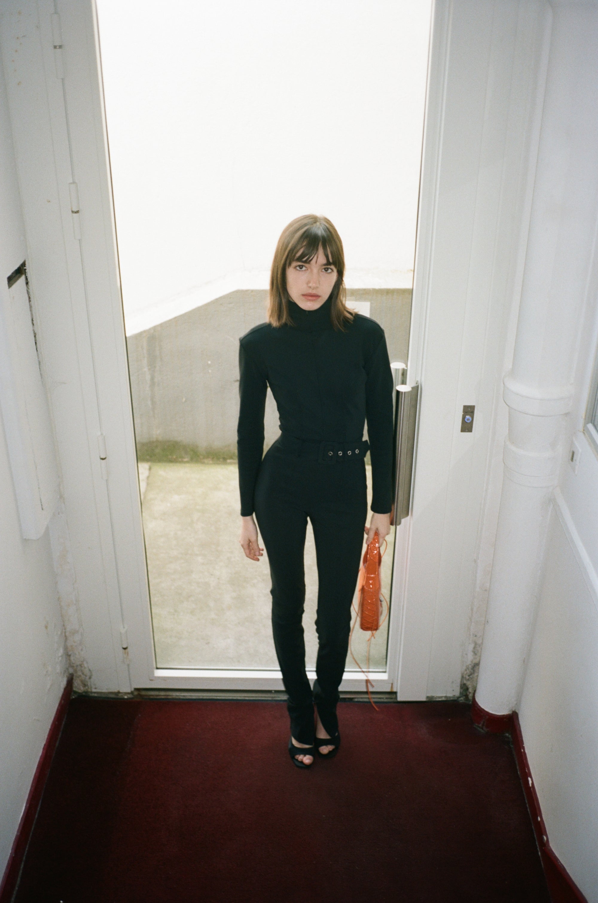 FANTOMETTE CATSUIT in black