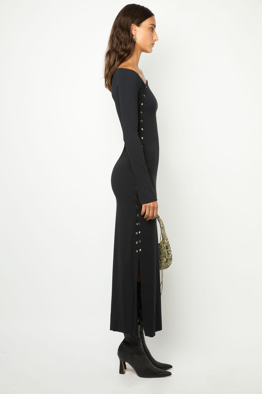 monse asymmetric wrap dress Wrap Shirt Dress in Oxford Blue and White MONSE