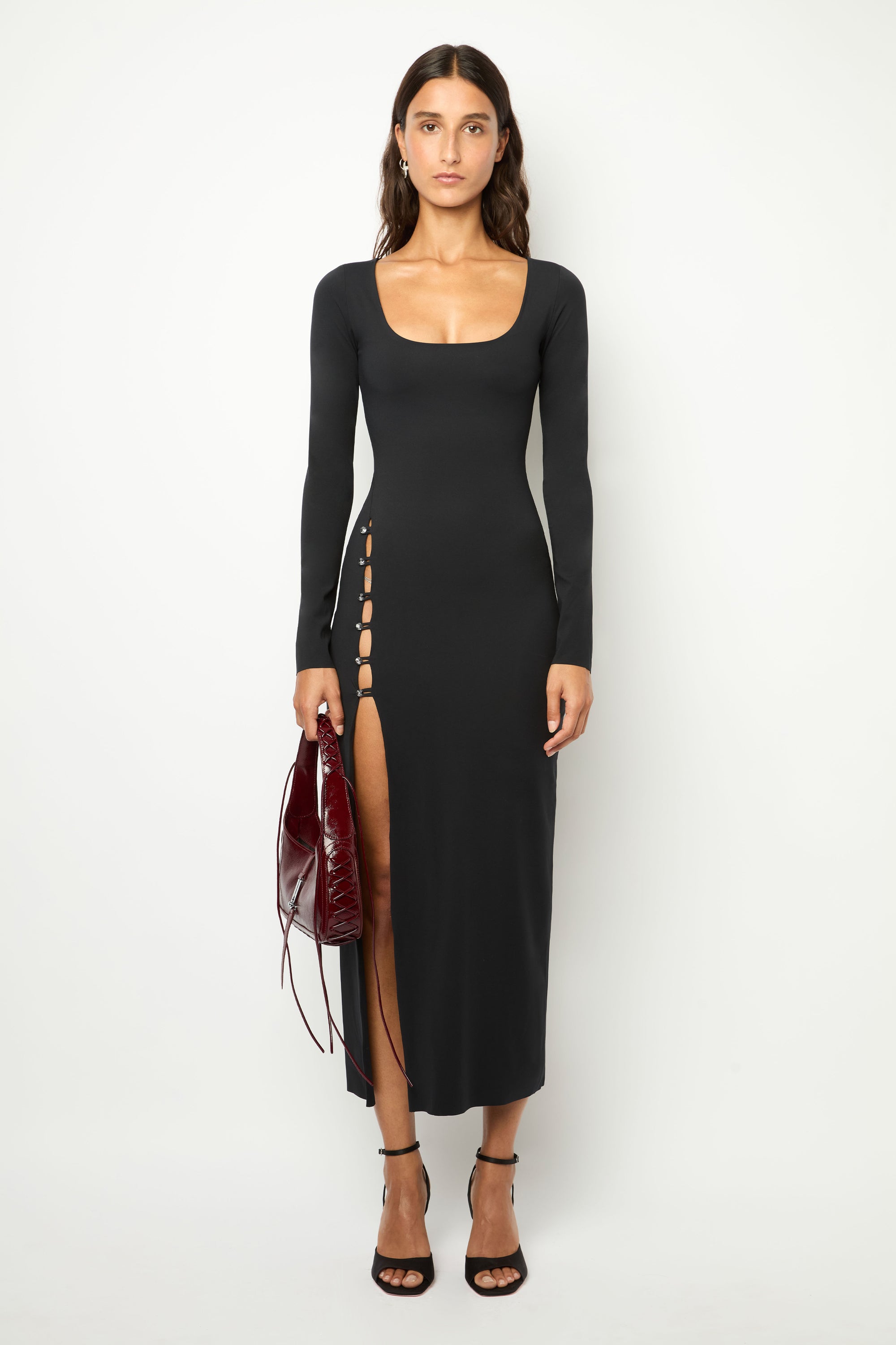 BALLET LONG DRESS in black – Marcia Wear