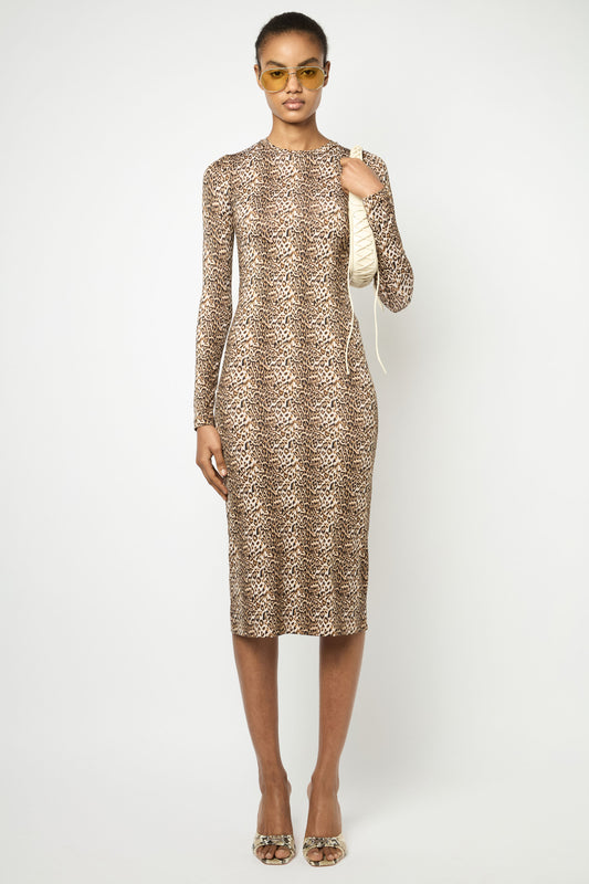 FANTASY DRESS in leopard print