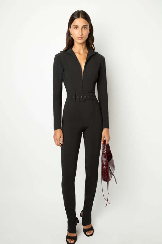 FANTOMETTE CATSUIT in black