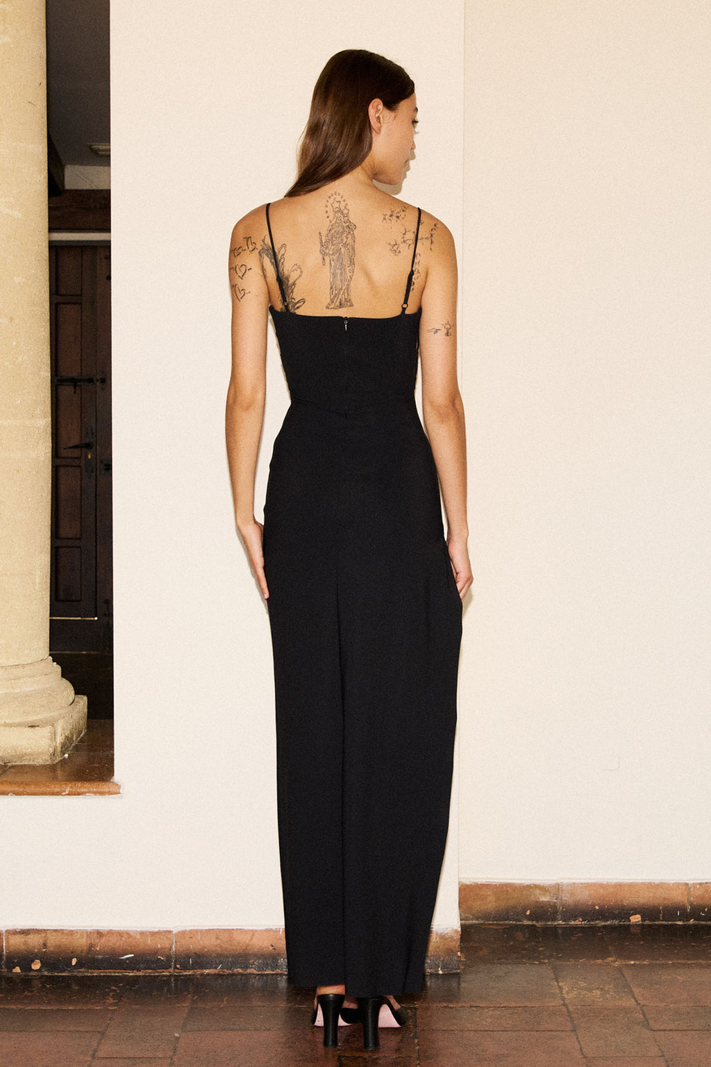 HEARTBREAKER COCKTAIL DRESS in black – Marcia Wear