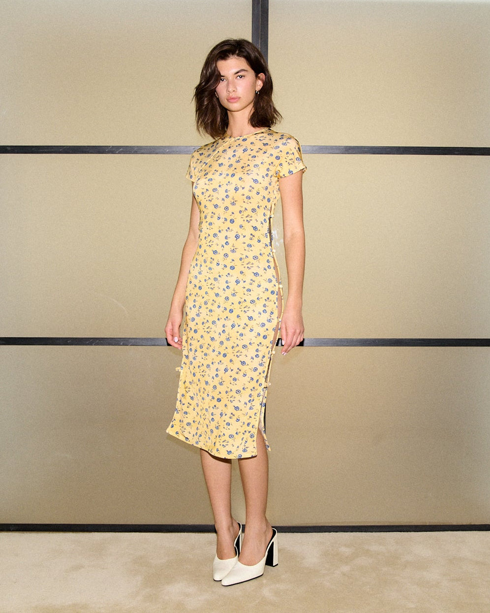 TCHIKIBOUM MIDI DRESS in Fleurette Print