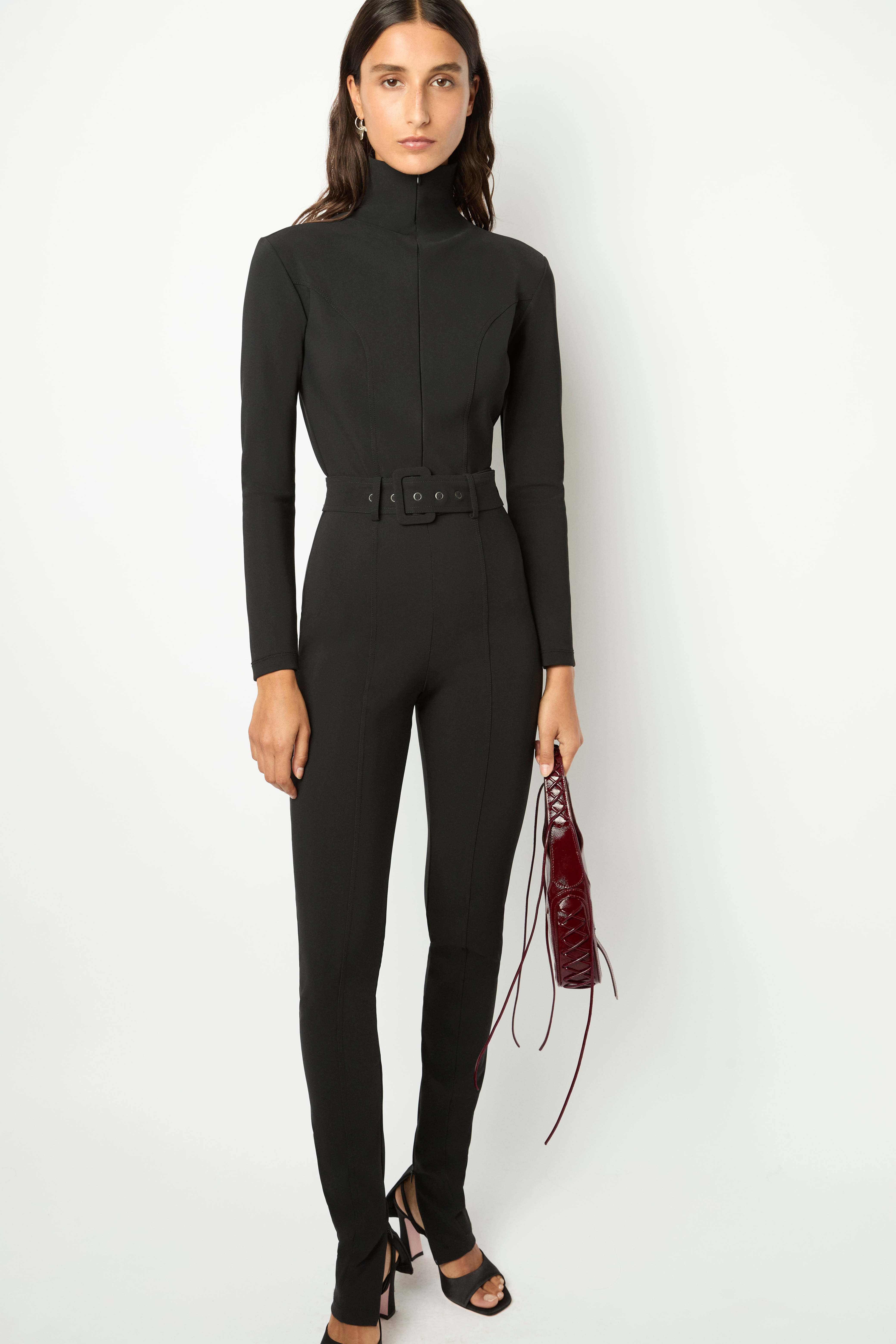 FANTOMETTE CATSUIT in black