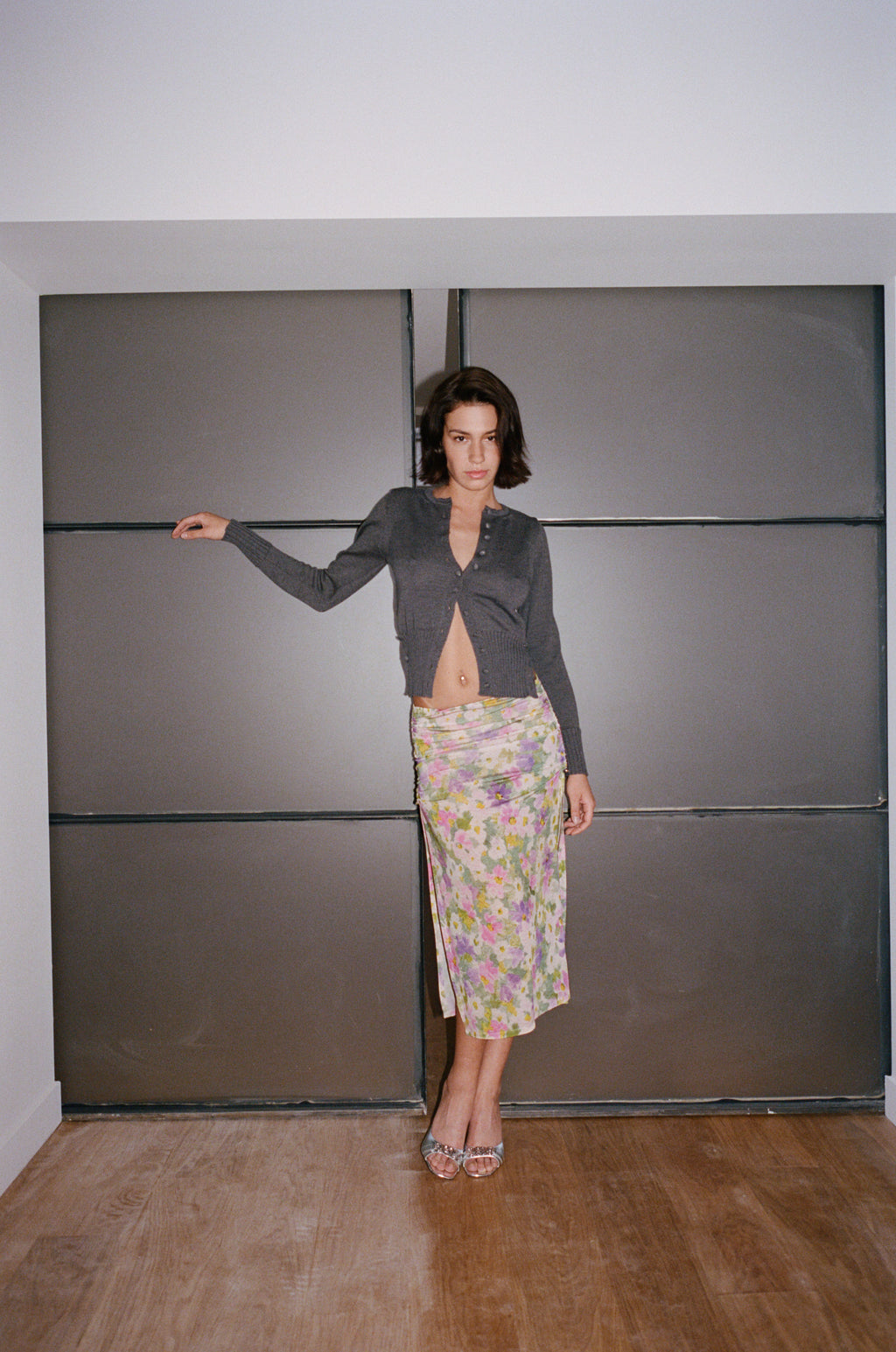 RIVIERA LONG SKIRT in floral print